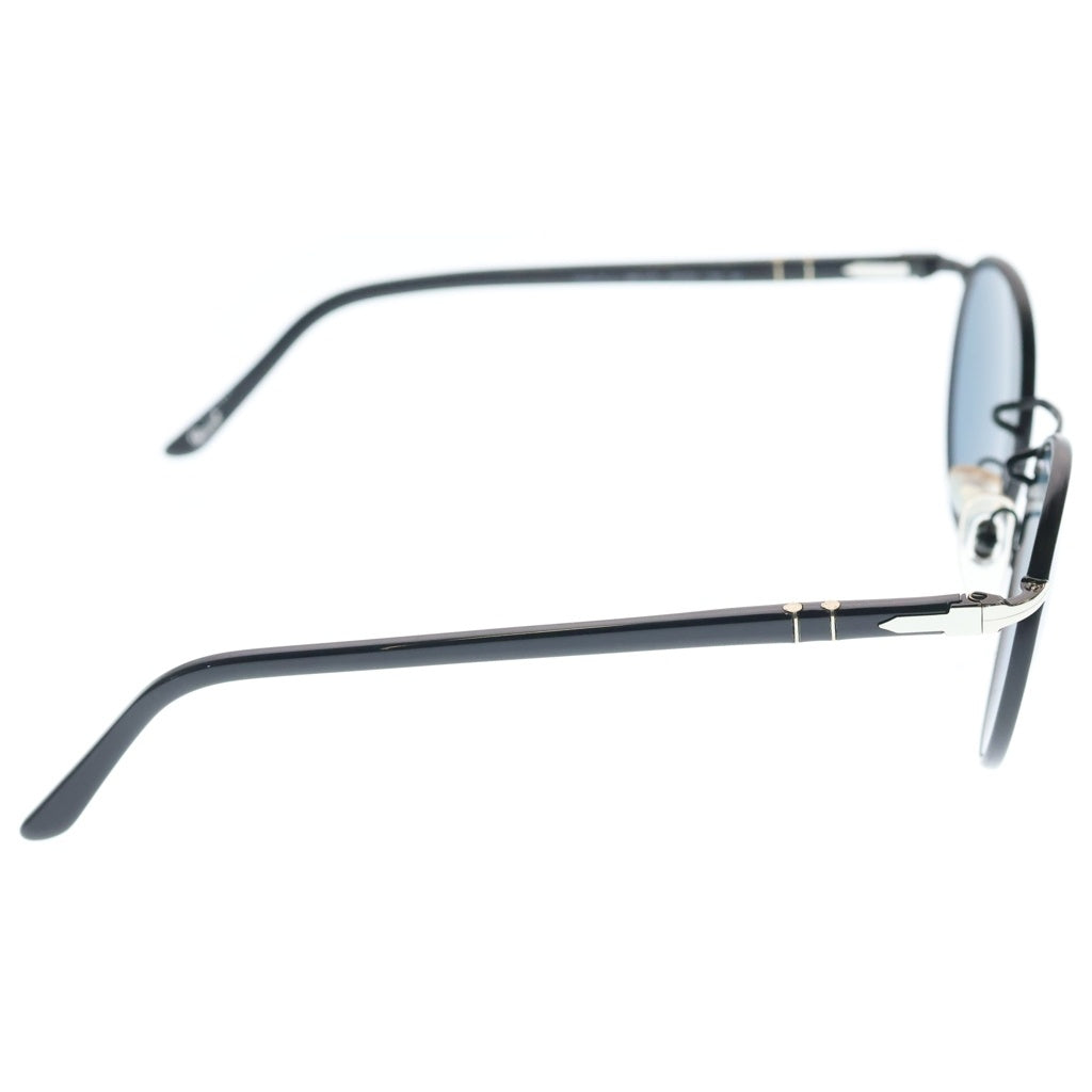 Persol(ペルソール) ラウンドフレーム メタルテンプル サングラス 眼鏡 アイウェア ブラック 2422-S-J