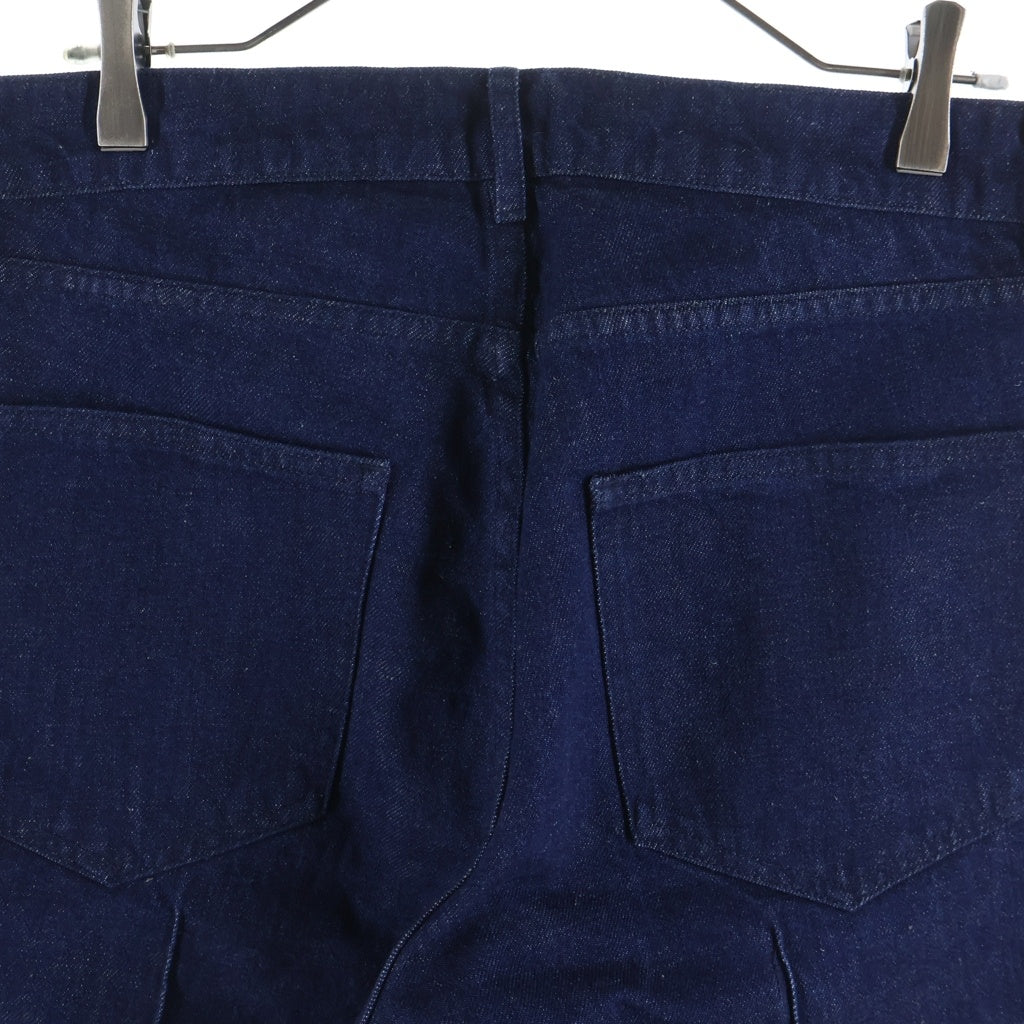 NO BRAND(ノーブランド) FURSAC【フルサック】 Pleated Trousers プリーツ デニムパンツ インディゴ 26-030-310-0008-1-0