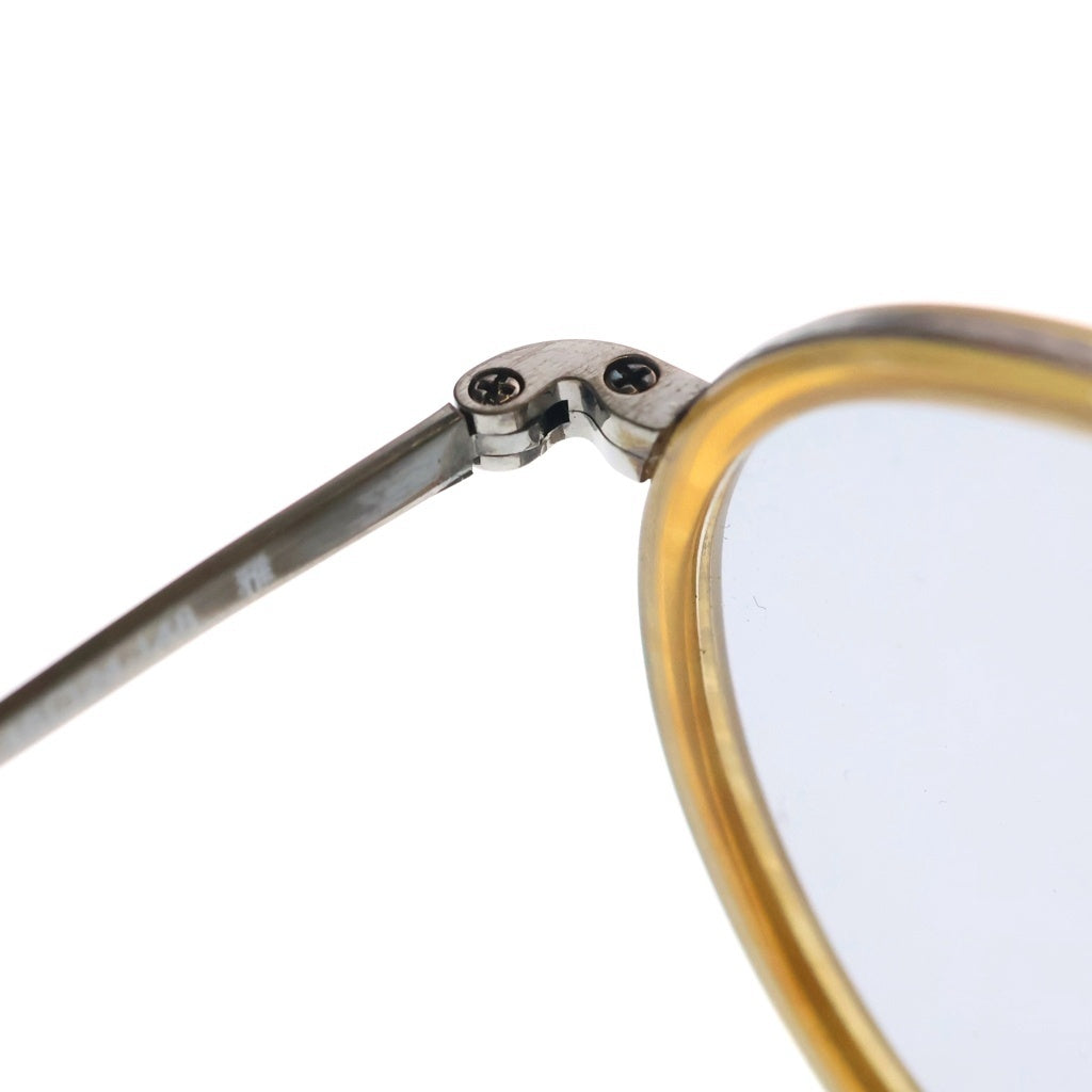 OLIVER PEOPLES(オリバーピープルズ) 雅 ラウンドフレーム サングラス 眼鏡 アイウェア シルバー AMT MP-2