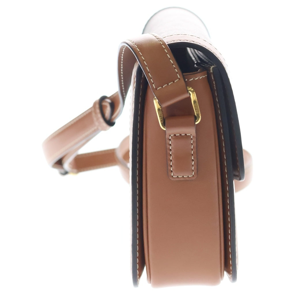 CELINE(セリーヌ) ティーン トリオンフバック トリオンフキャバス カーフレザータン ショルダーバッグ ブラウン レディース