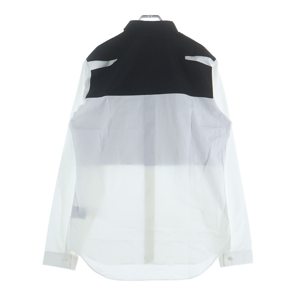 Dior HOMME(ディオールオム) L/S Shirt 長袖比翼シャツ ブラック/ホワイト 733C534Z1581