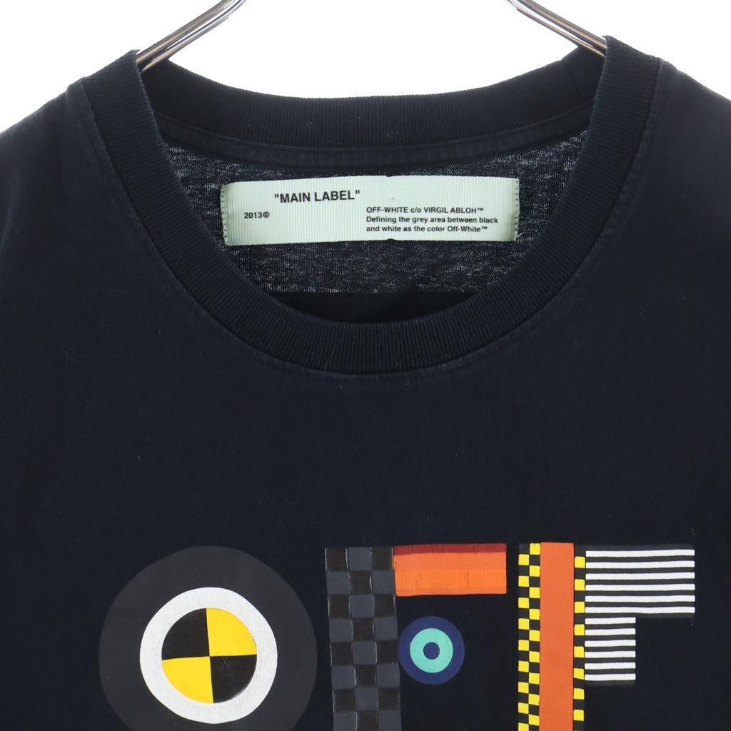 OFF-WHITE(オフホワイト) 18AW OFF T-Shirt 半袖Tシャツ ブラック OWAA049E18B07039