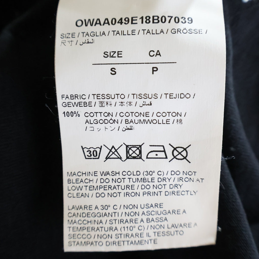 OFF-WHITE(オフホワイト) 18AW OFF T-Shirt 半袖Tシャツ ブラック OWAA049E18B07039