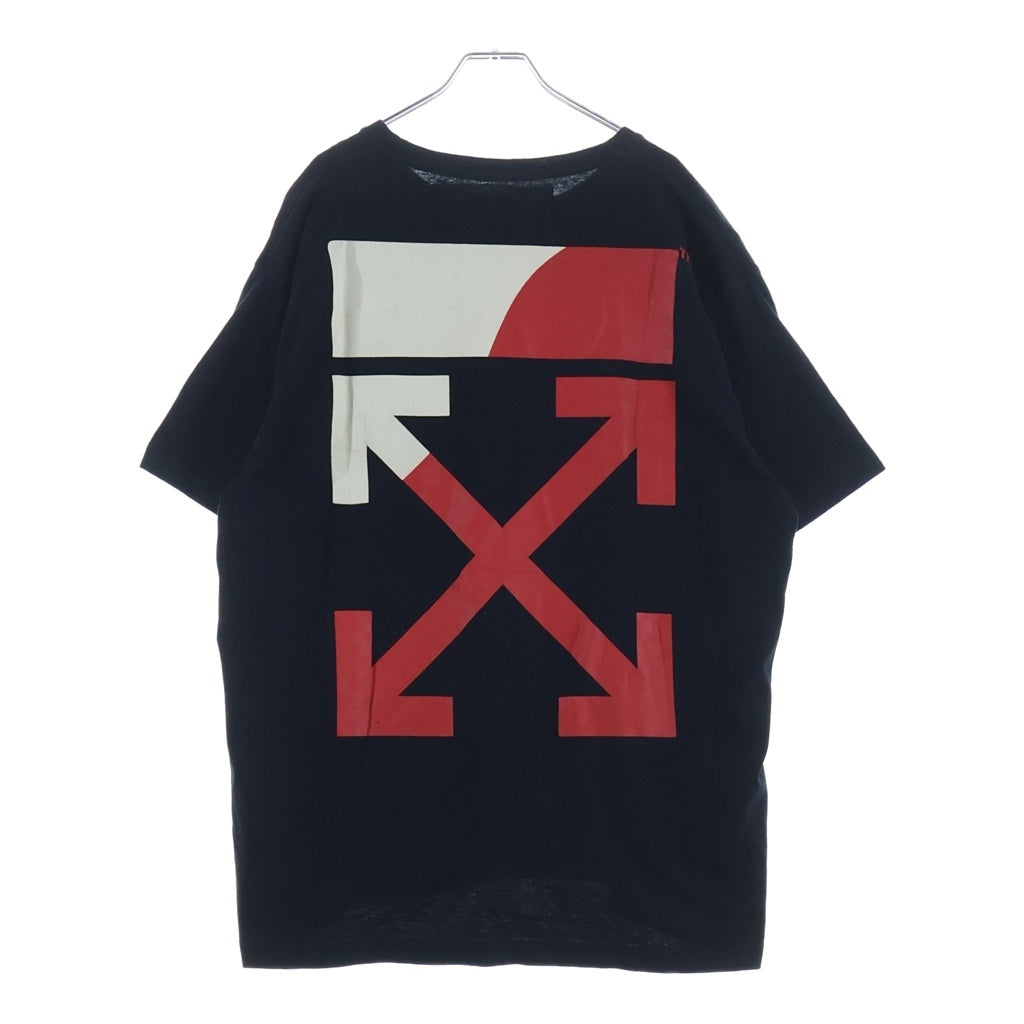 OFF-WHITE(オフホワイト) 19SS Split Logo T-Shirt 半袖Tシャツ ブラック OMAA038S19185006