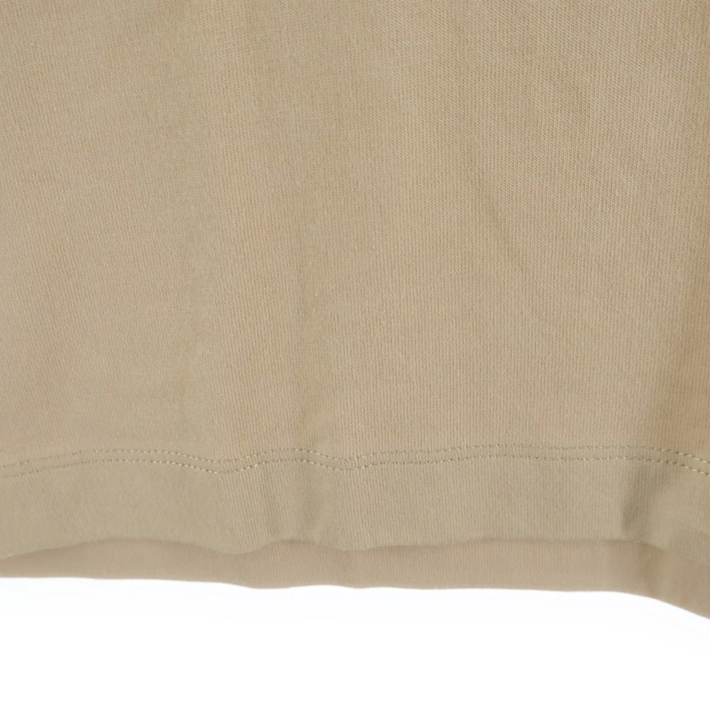 FEAR OF GOD ESSENTIALS(フィアオブゴッド エッセンシャルズ) S/S T-SHIRT ラバーロゴ 半袖Tシャツ ベージュ