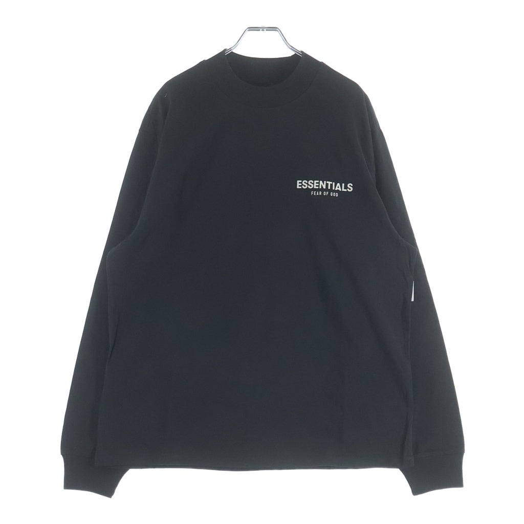 FEAR OF GOD ESSENTIALS(フィアオブゴッド エッセンシャルズ) L/S T-SHIRT FLOWER フラワーフォト 長袖Tシャツ ロンT ブラック