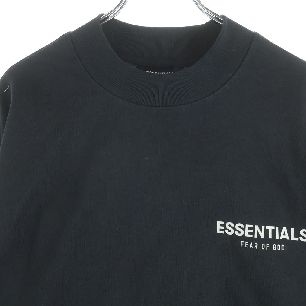FEAR OF GOD ESSENTIALS(フィアオブゴッド エッセンシャルズ) L/S T-SHIRT FLOWER フラワーフォト 長袖Tシャツ ロンT ブラック