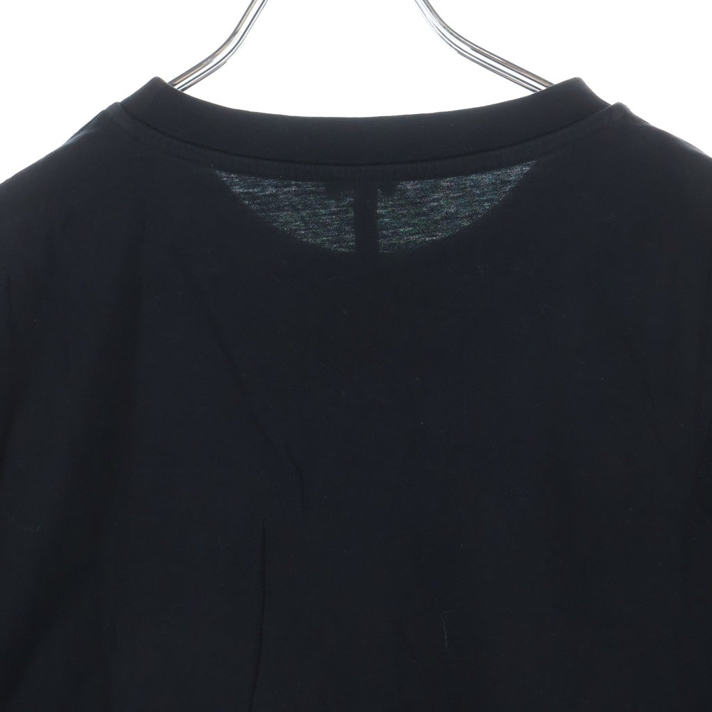LOEWE(ロエベ) Anagram T-shirt アナグラム ロゴ刺繍 半袖Tシャツ ブラック H2179680CR