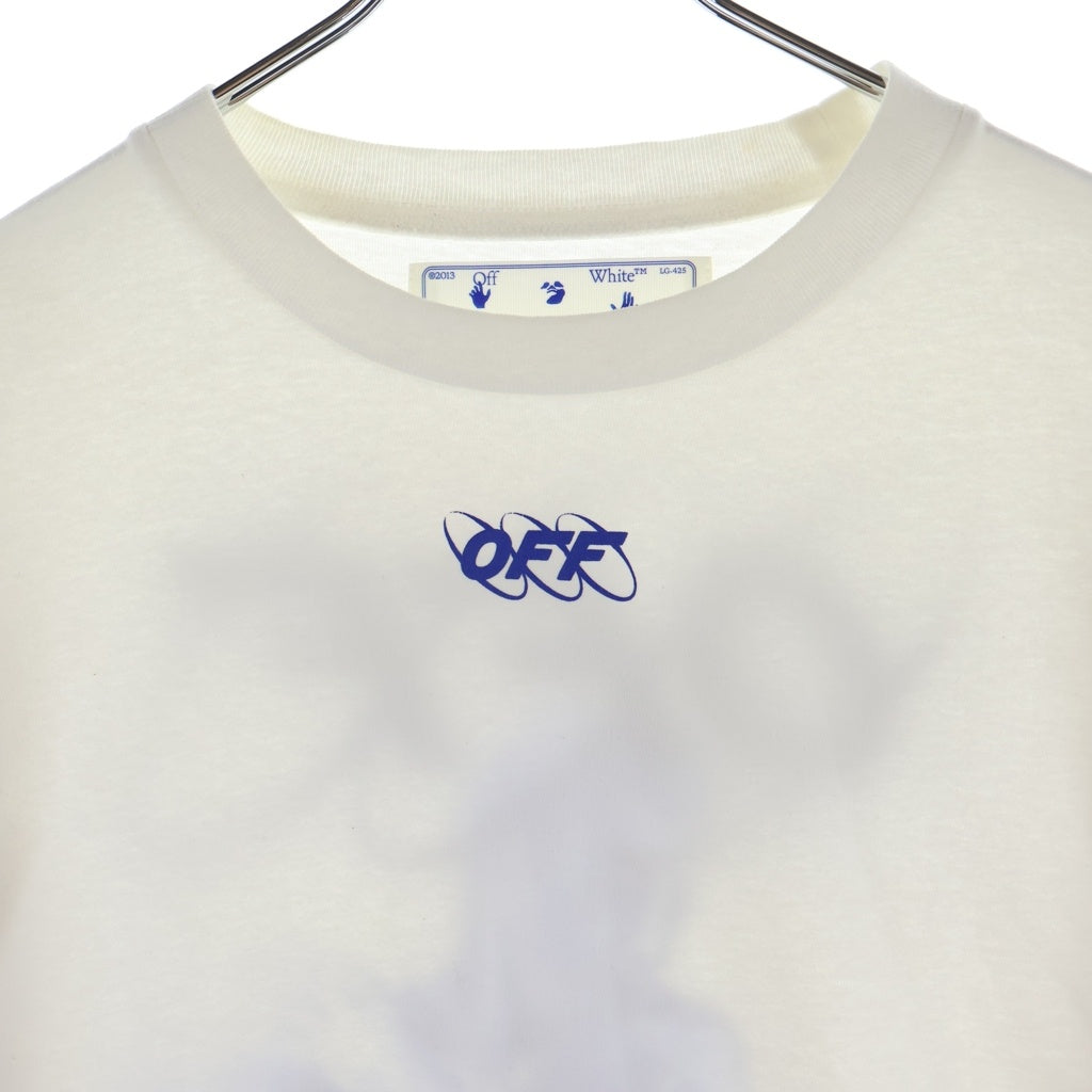 OFF-WHITE(オフホワイト) 20AW Mirko First Slogan Logo Oversized T-shirt オーバーサイズ 半袖Tシャツ ホワイト OMAA038F20FAB010