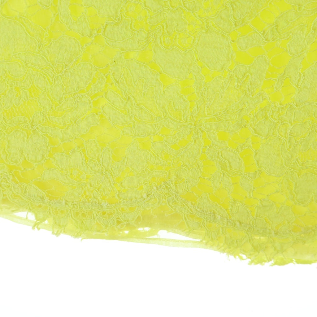 VALENTINO(ヴァレンティノ) Lace Short Pants レーヨン レースハーフパンツ ショーツ レディース イエロー GB30A440-V7C264B