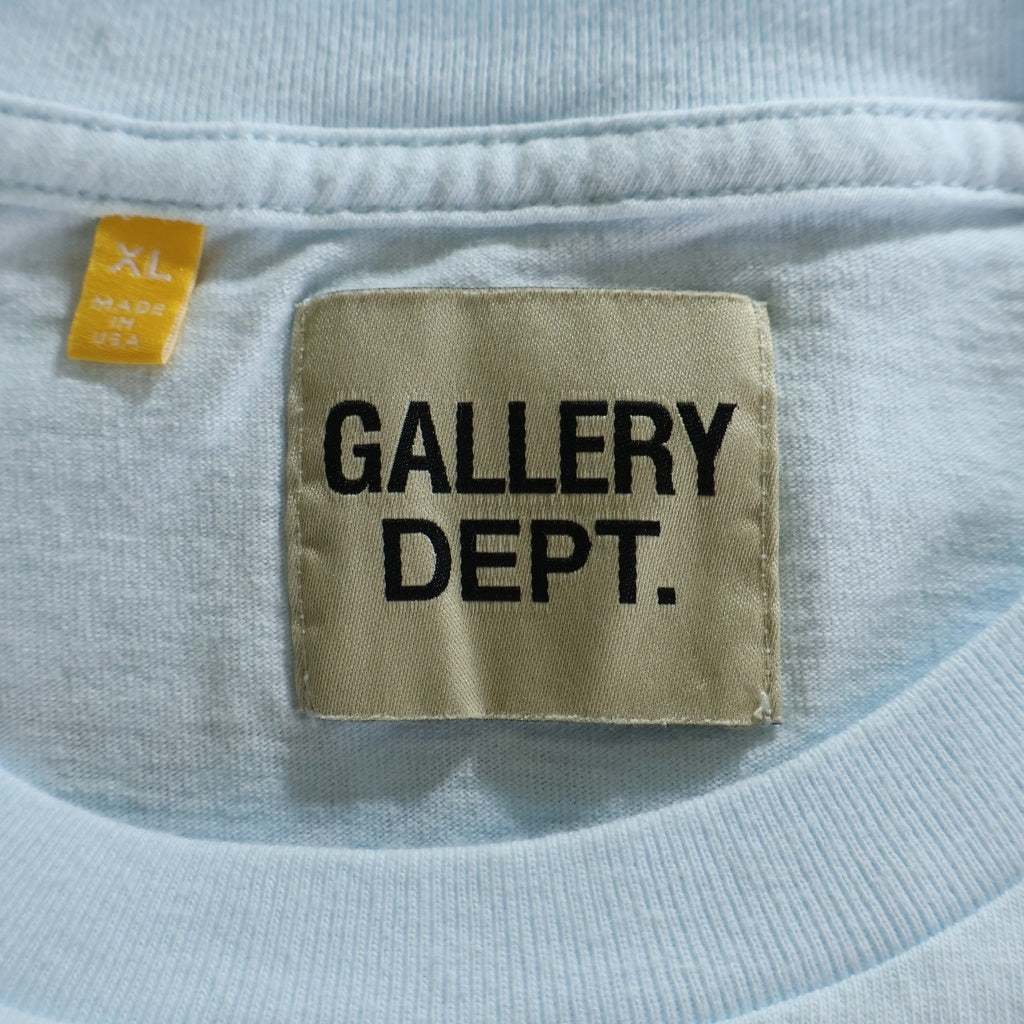 GALLERY DEPT.(ギャラリーデプト) Souvenir T-Shirt 半袖Tシャツ ブルー
