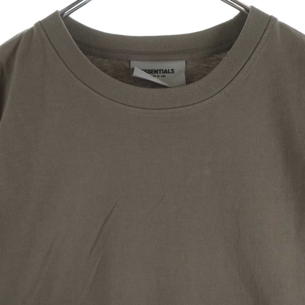 FEAR OF GOD ESSENTIALS(フィアオブゴッド エッセンシャルズ) S/S T-SHIRT バックラバーロゴ 半袖Tシャツ ブラウン
