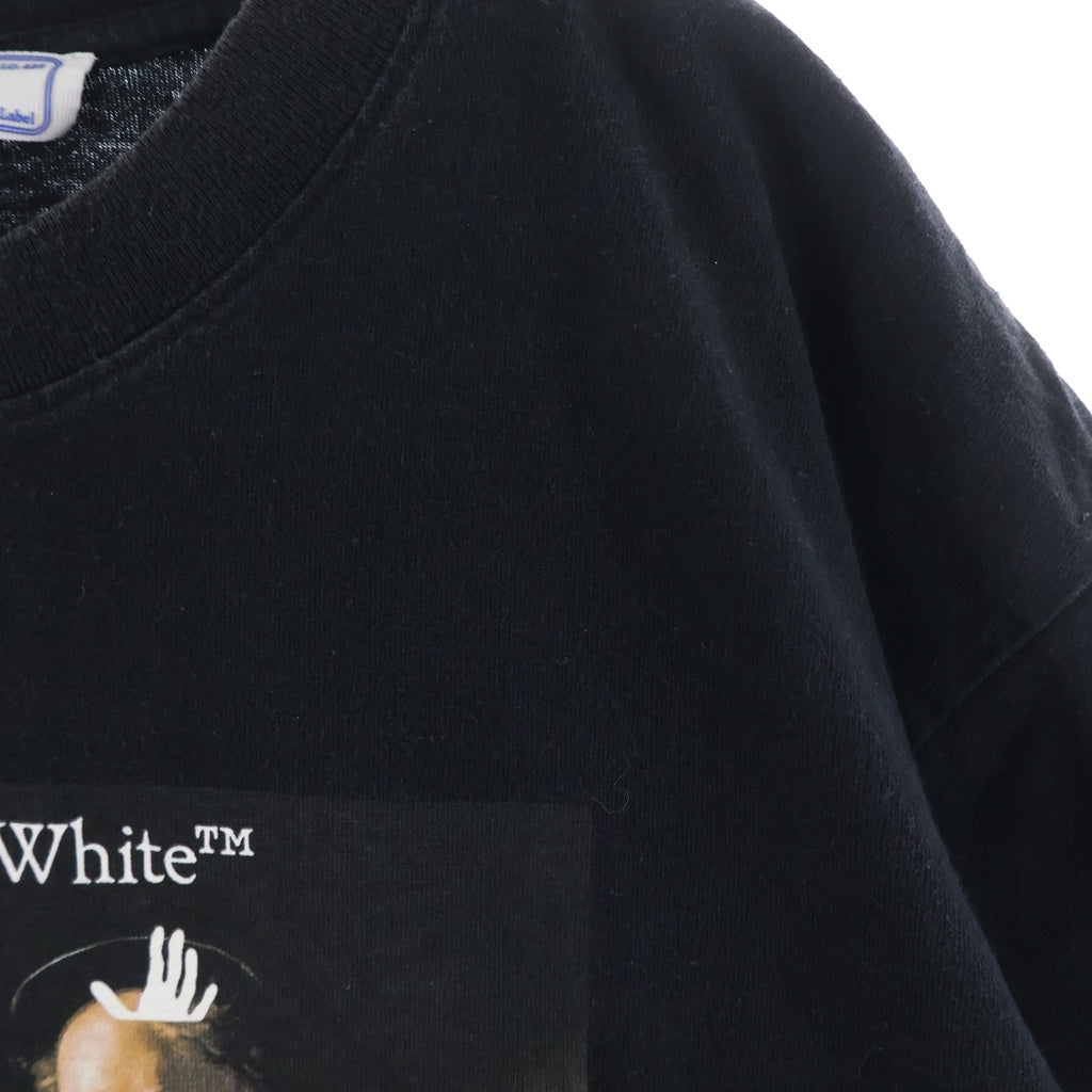 OFF-WHITE(オフホワイト) 21SS Caravaggio T-Shirt カラヴァッジョ 半袖Tシャツ ブラック OMAA027R21JER004