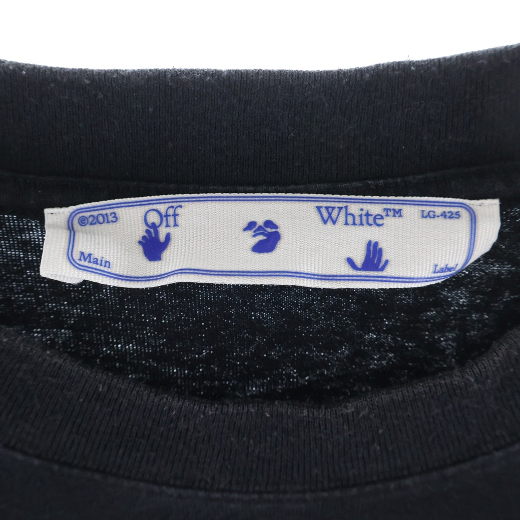 OFF-WHITE(オフホワイト) 21SS Caravaggio T-Shirt カラヴァッジョ 半袖Tシャツ ブラック OMAA027R21JER004