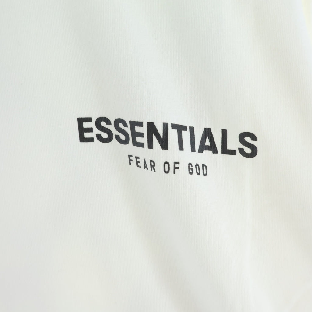 FEAR OF GOD ESSENTIALS(フィアオブゴッド エッセンシャルズ) L/S T-SHIRT FLOWER フラワーフォト 長袖Tシャツ ロンT ホワイト