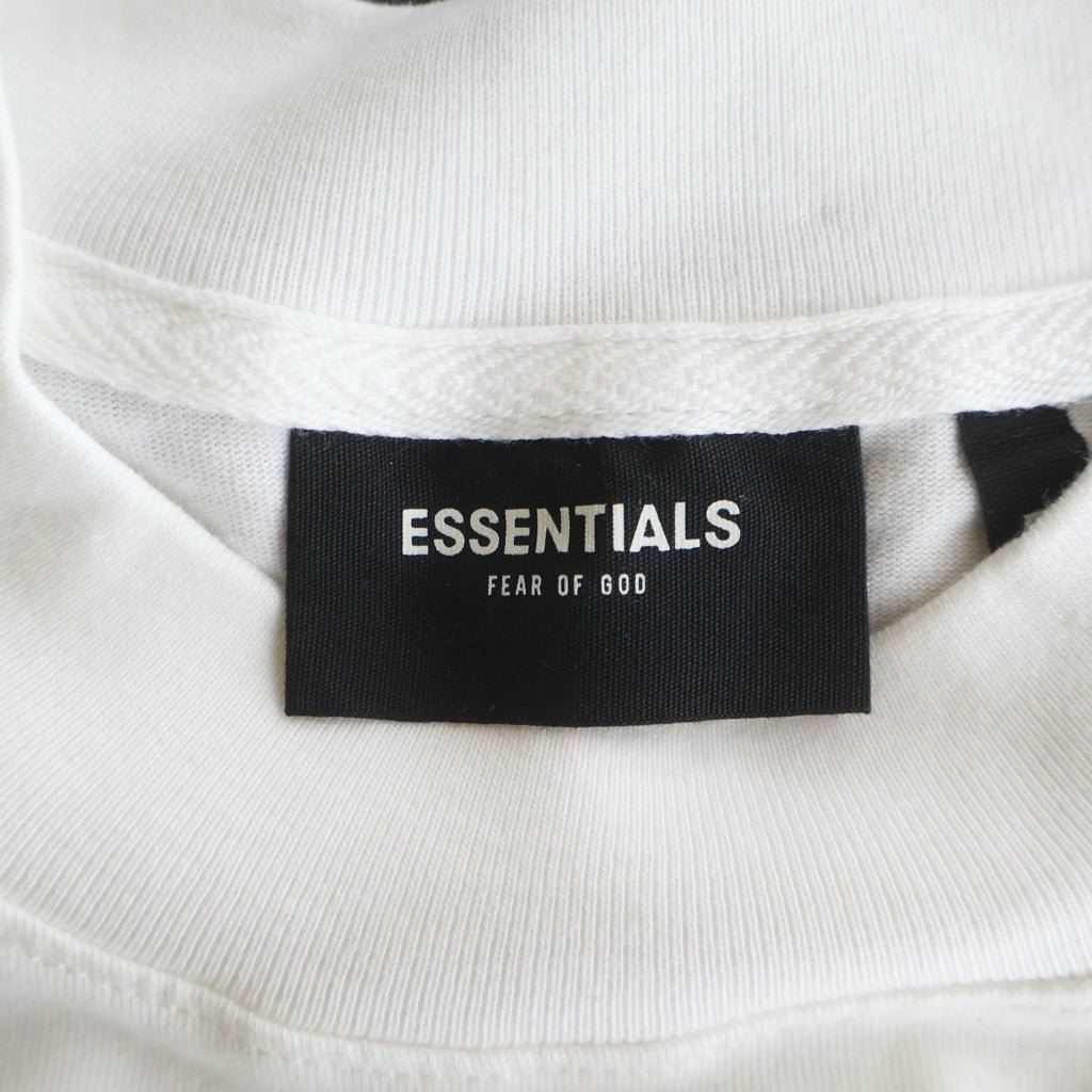 FEAR OF GOD ESSENTIALS(フィアオブゴッド エッセンシャルズ) L/S T-SHIRT FLOWER フラワーフォト 長袖Tシャツ ロンT ホワイト
