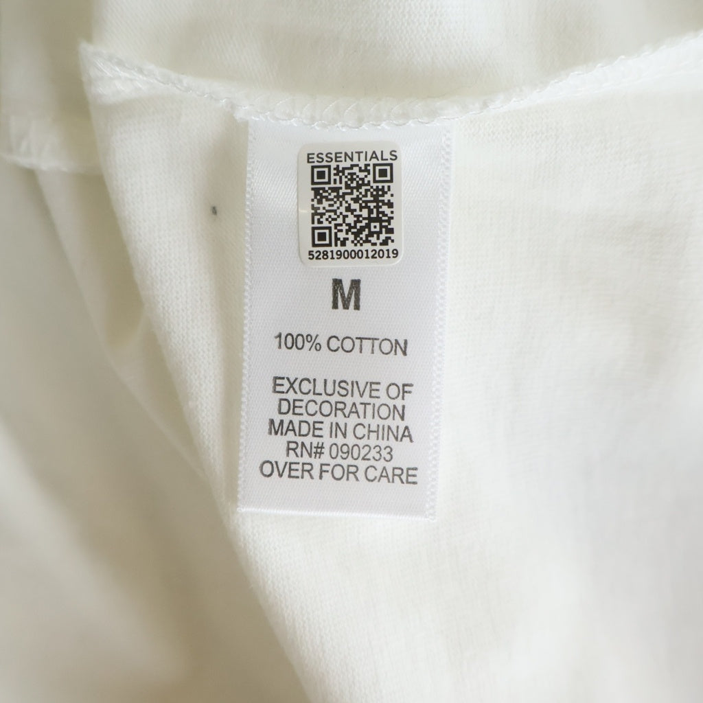 FEAR OF GOD ESSENTIALS(フィアオブゴッド エッセンシャルズ) L/S T-SHIRT FLOWER フラワーフォト 長袖Tシャツ ロンT ホワイト