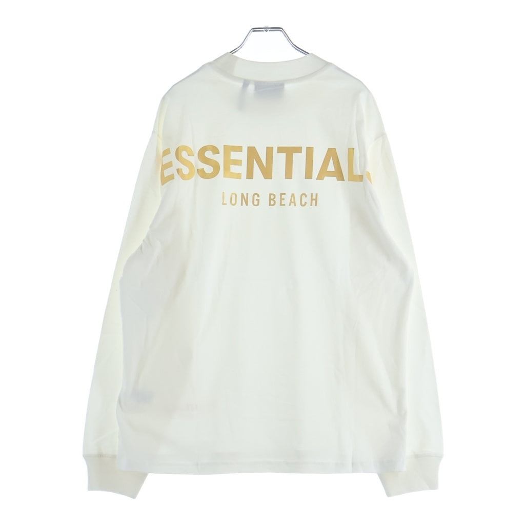 FEAR OF GOD ESSENTIALS(フィアオブゴッド エッセンシャルズ) L/S T-SHIRT LTD LONG BEACH ロングビーチ限定 長袖Tシャツ ロンT ホワイト
