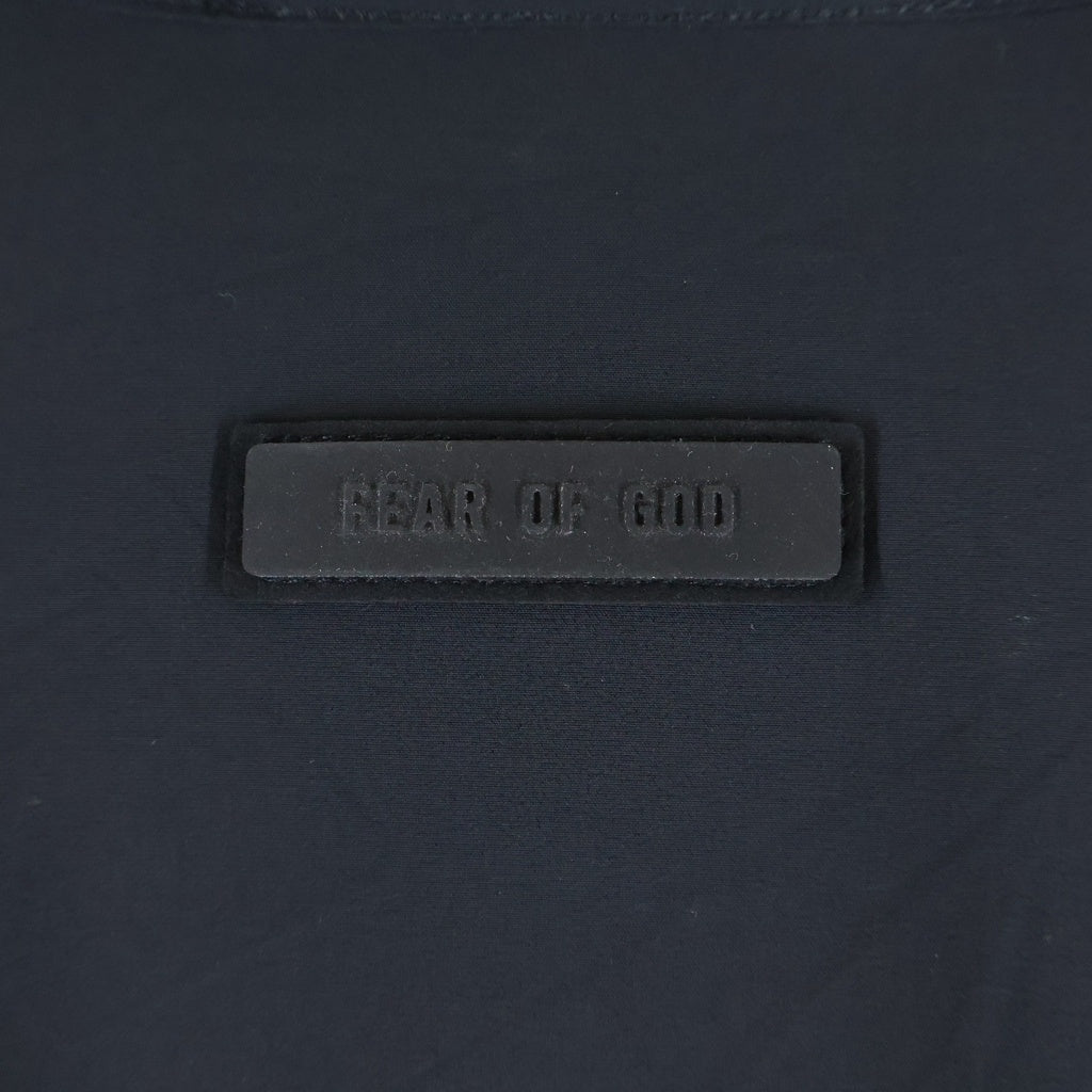 FEAR OF GOD ESSENTIALS(フィアオブゴッド エッセンシャルズ) NYLON LONG COAT ナイロンロングコート ブラック