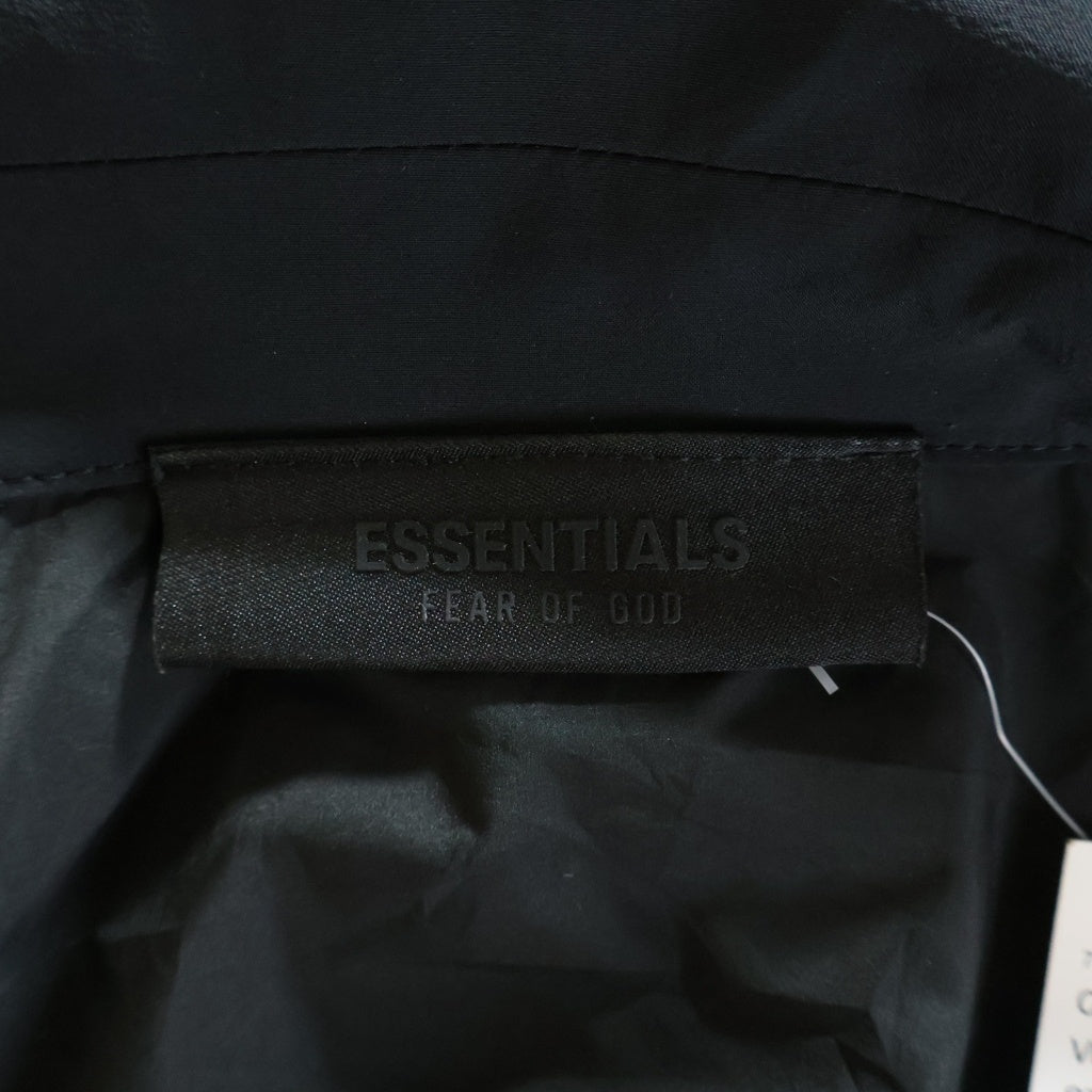 FEAR OF GOD ESSENTIALS(フィアオブゴッド エッセンシャルズ) NYLON LONG COAT ナイロンロングコート ブラック