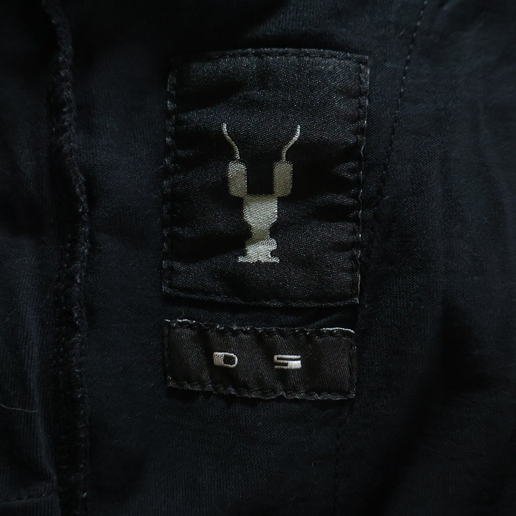 DRKSHDW(ダークシャドウ) 18SS Prisoner Drawstring Pants プリズナー ドローストリングサルエルパンツ ブラック DU18S3394-RN