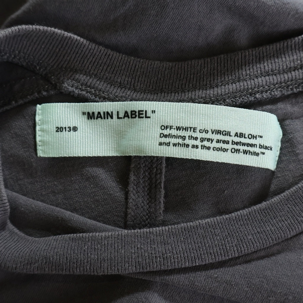 OFF-WHITE(オフホワイト) 18AW T-Shirt 半袖Tシャツ グレー OMAA057F18185004