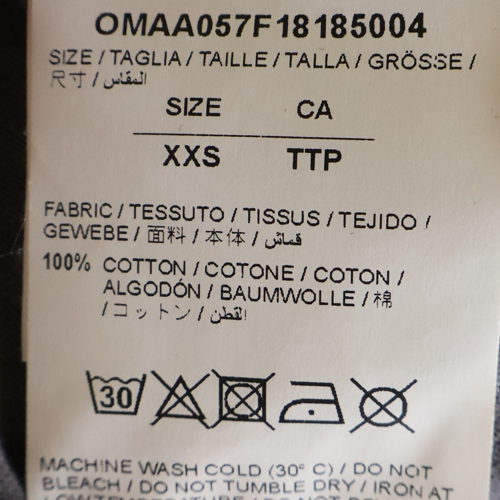 OFF-WHITE(オフホワイト) 18AW T-Shirt 半袖Tシャツ グレー OMAA057F18185004