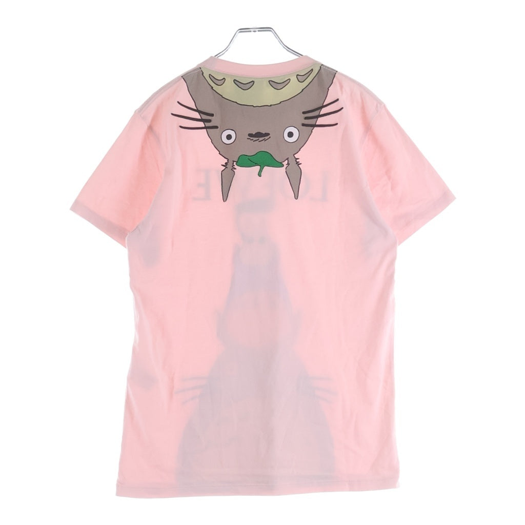 LOEWE(ロエベ) ×STUDIO GHIBLI T-Shirt スタジオジブリ となりのトトロ 半袖Tシャツ ピンク S848Y22X02