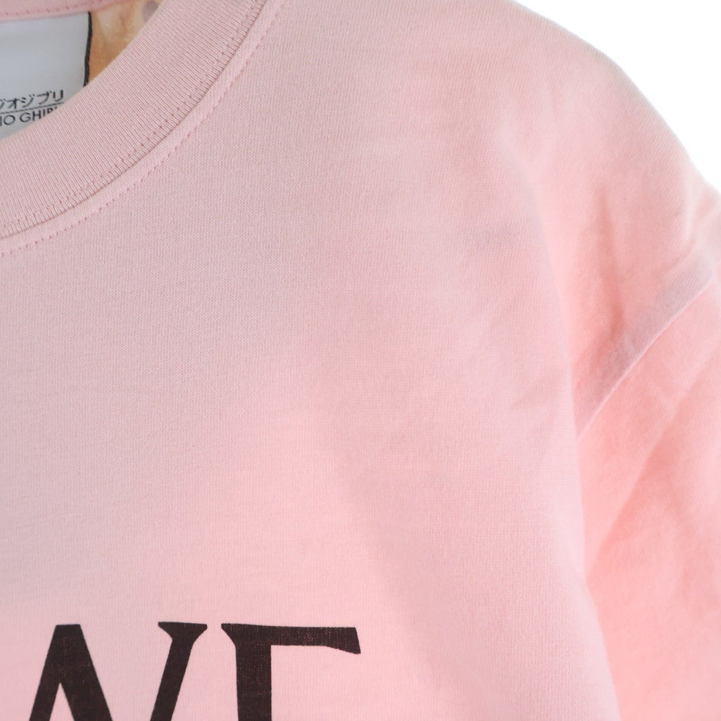 LOEWE(ロエベ) ×STUDIO GHIBLI T-Shirt スタジオジブリ となりのトトロ 半袖Tシャツ ピンク S848Y22X02