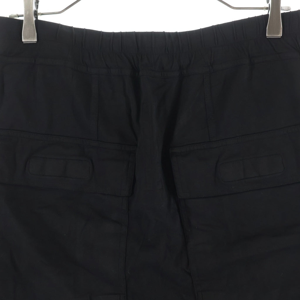 DRKSHDW(ダークシャドウ) 19AW Prisoner Drawstring Pants プリズナー ドローストリングサルエルパンツ ブラック DU19F6394-RN