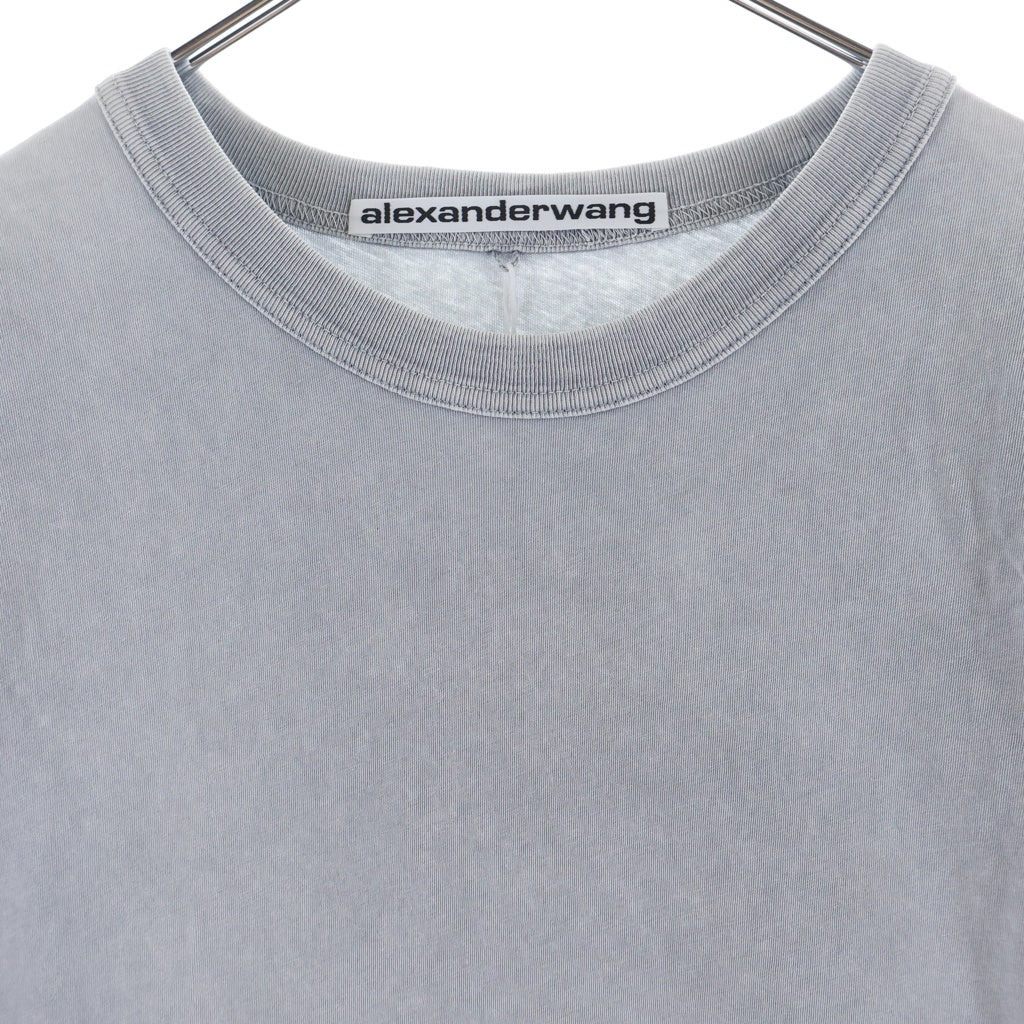 ALEXANDER WANG(アレキサンダーワン) T-Shirt フェード加工 半袖Tシャツ グレー