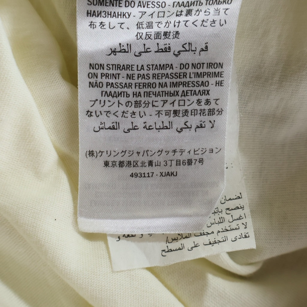 GUCCI(グッチ) T-Shirt 半袖Tシャツ アイボリー 493117 XJAKJ