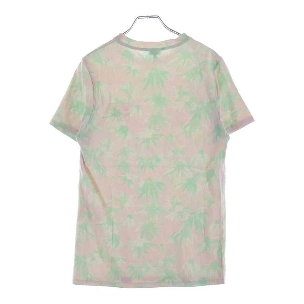 LOEWE(ロエベ) Daisy Anagram T-shirt アナグラム ロゴ刺繍 総柄 半袖Tシャツ ピンク S6109011SI