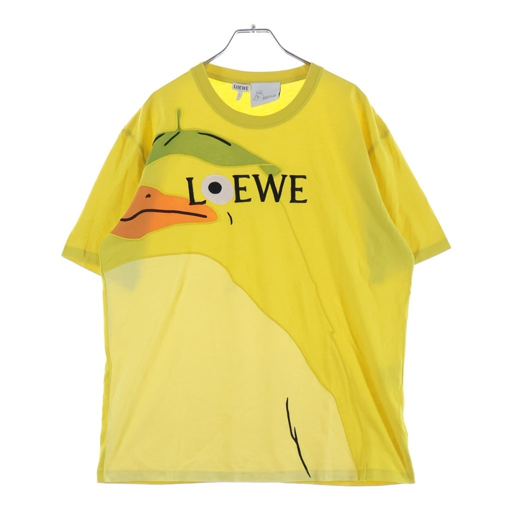 LOEWE(ロエベ) ×STUDIO GHIBLI T-Shirt スタジオジブリ 千と千尋の神隠し オオトリ様 半袖Tシャツ イエロー S928Y22J03