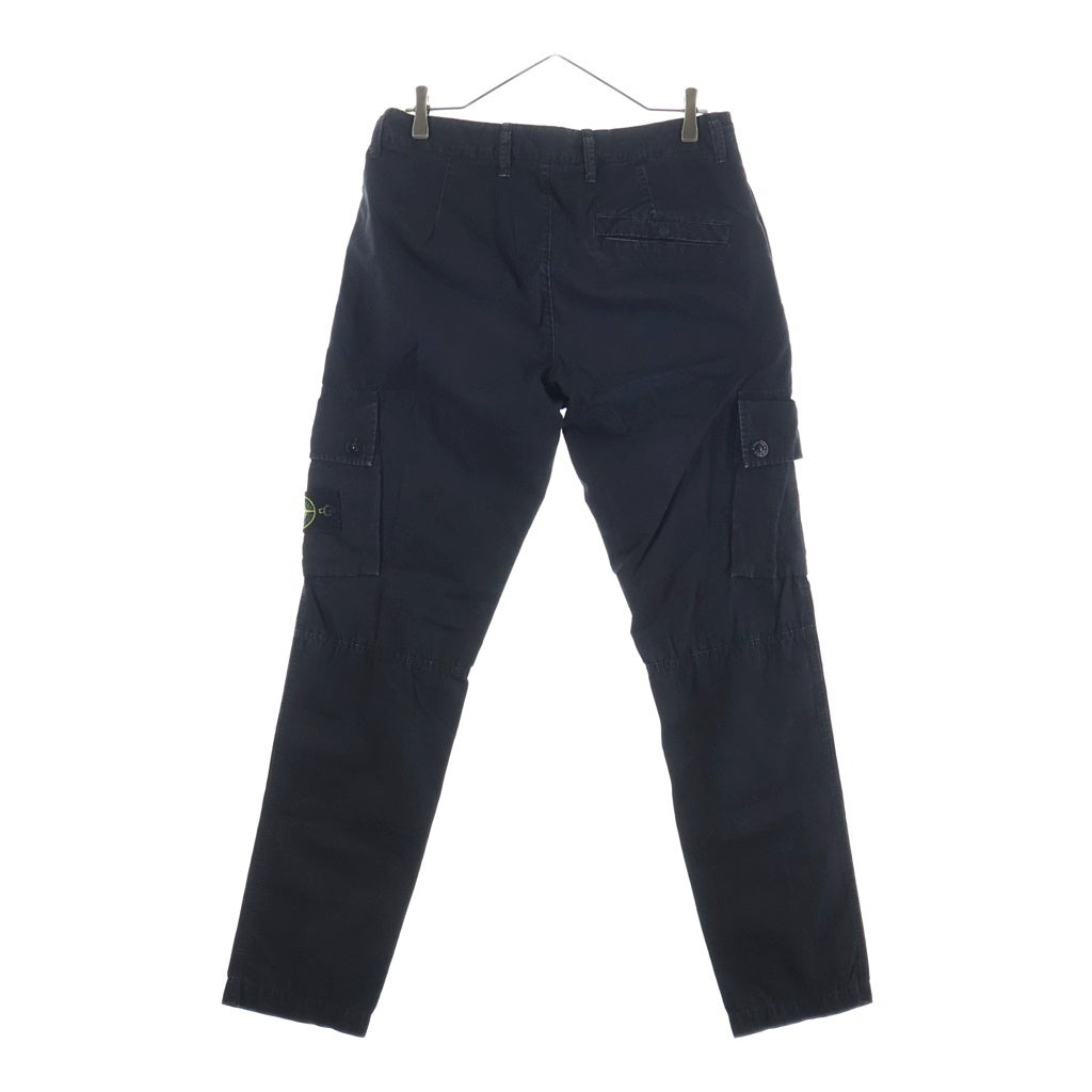 STONE ISLAND(ストーンアイランド) TYPE SL Cargo Pants ロゴワッペン カーゴパンツ ブラック 1015303WA