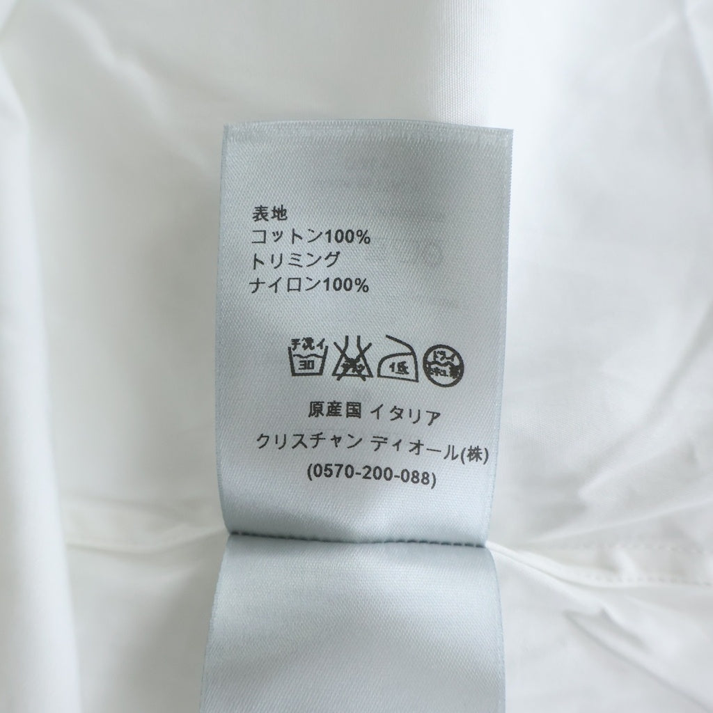 Dior HOMME(ディオールオム) L/S Shirt 長袖比翼シャツ ホワイト 533C517A3289