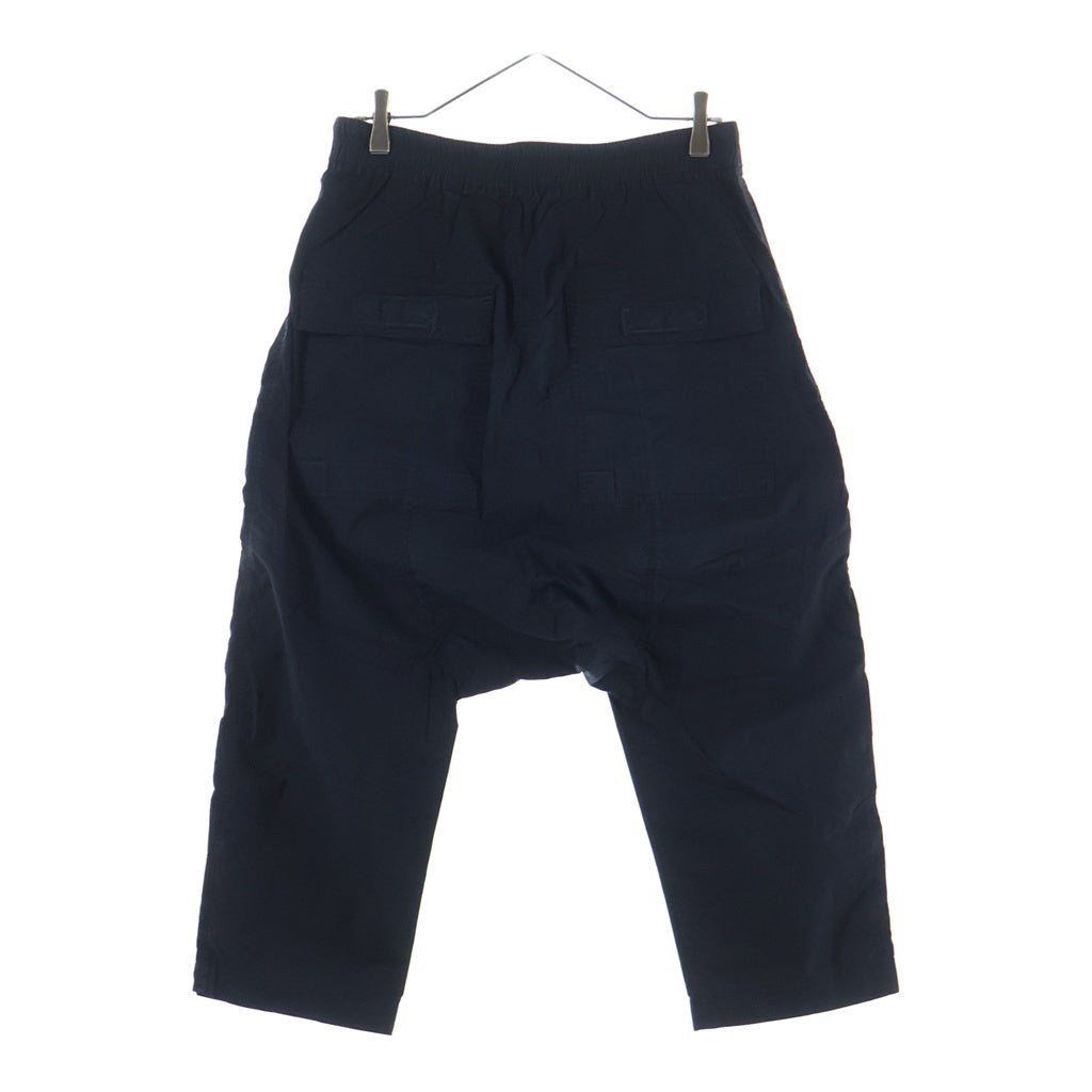 DRKSHDW(ダークシャドウ) 18SS Drawstring Cropped Pants ドローストリング クロップドパンツ ブラック DU18S3373-P