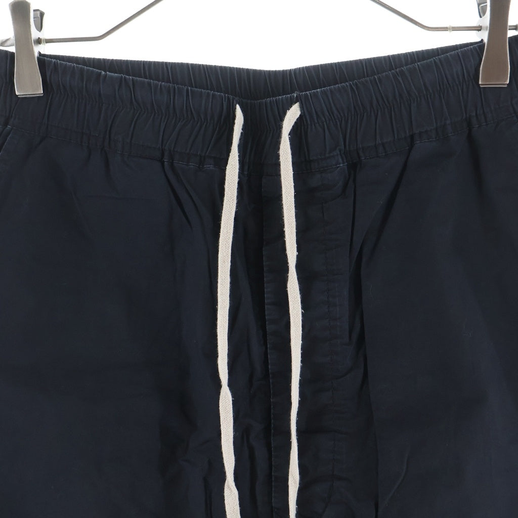 DRKSHDW(ダークシャドウ) 18SS Drawstring Cropped Pants ドローストリング クロップドパンツ ブラック DU18S3373-P