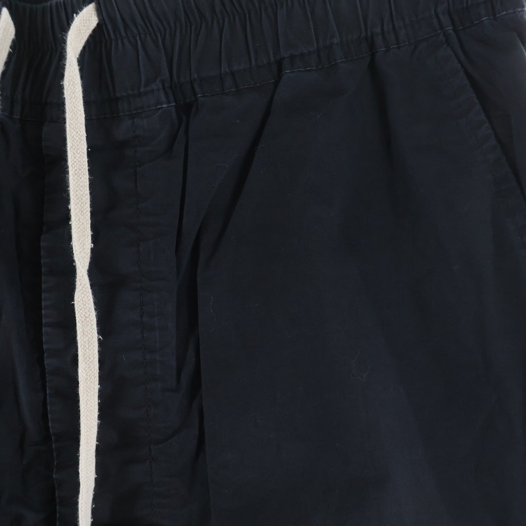 DRKSHDW(ダークシャドウ) 18SS Drawstring Cropped Pants ドローストリング クロップドパンツ ブラック DU18S3373-P
