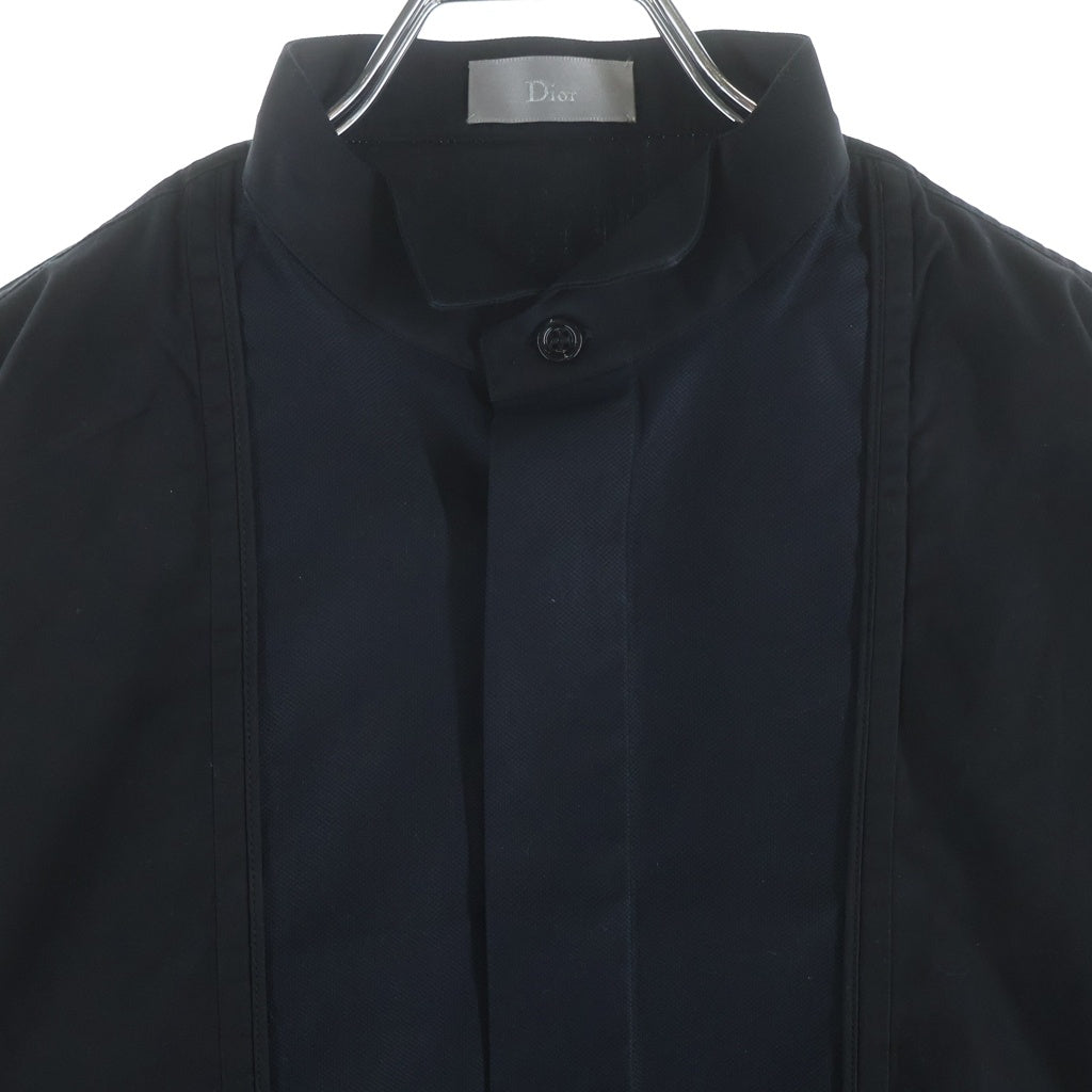Dior HOMME(ディオールオム) L/S Shirt 長袖比翼シャツ ブラック 463C556Z1581 163C539A1581