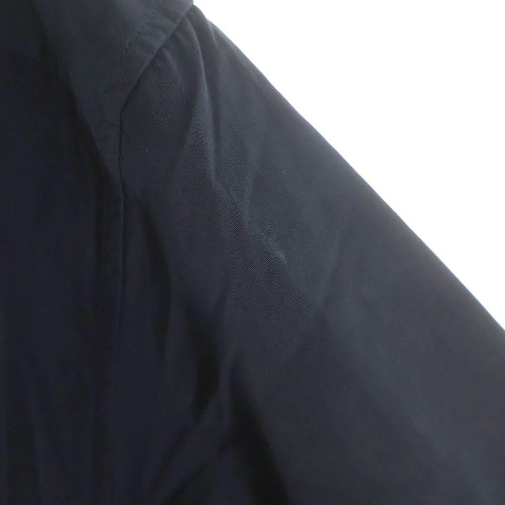 Dior HOMME(ディオールオム) L/S Shirt 長袖比翼シャツ ブラック 463C556Z1581 163C539A1581