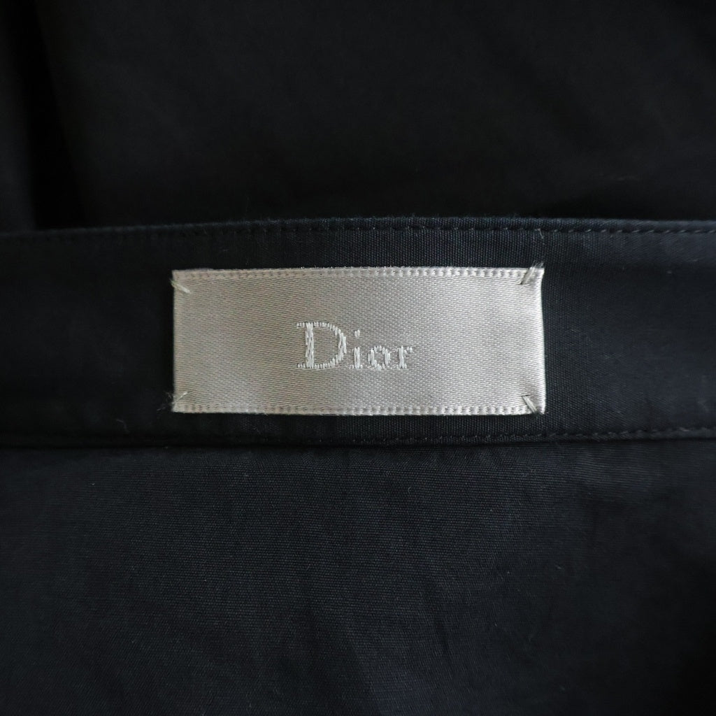 Dior HOMME(ディオールオム) L/S Shirt 長袖比翼シャツ ブラック 463C556Z1581 163C539A1581