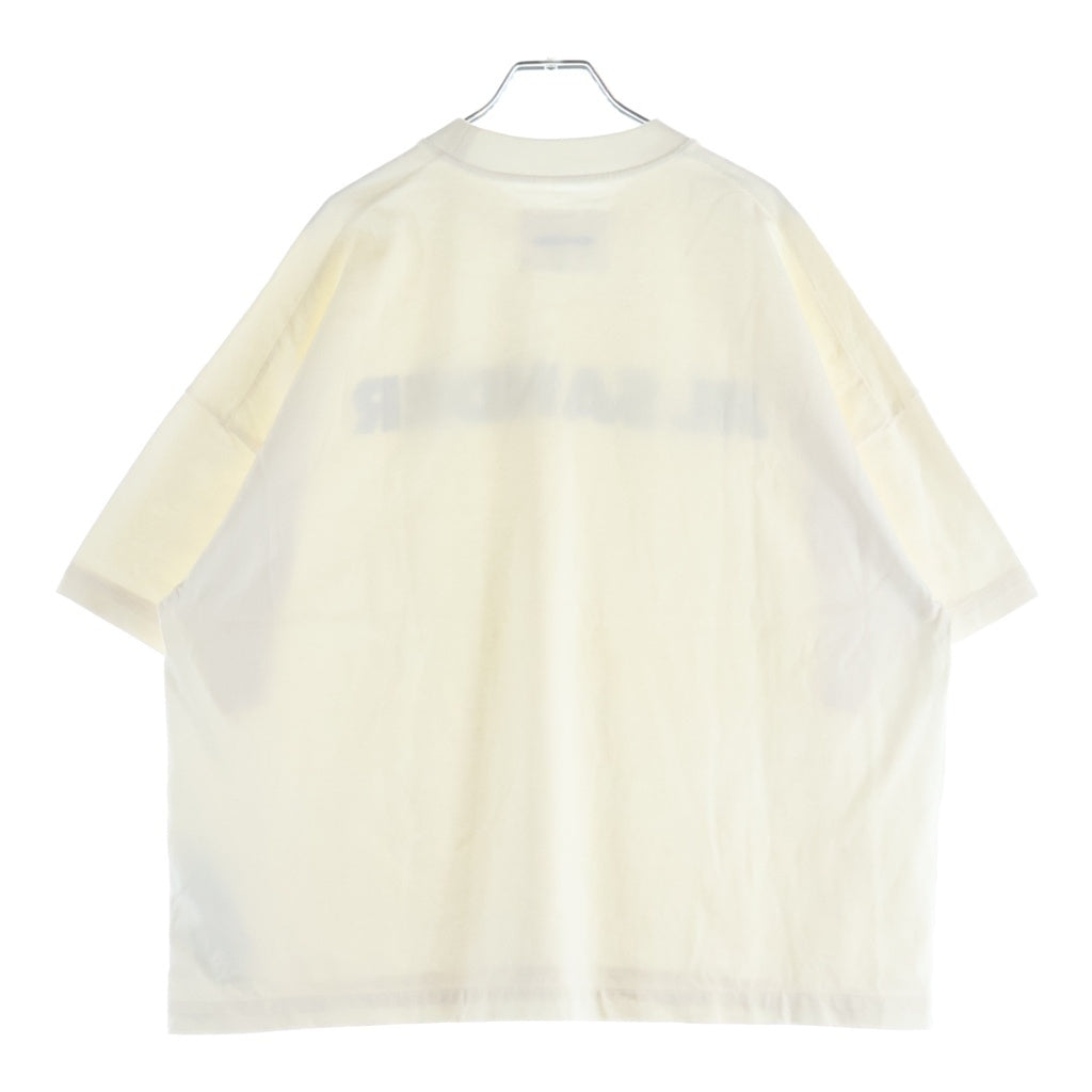 JIL SANDER(ジルサンダー) 23SS T-Shirt ロゴプリント 半袖Tシャツ アイボリー J21GC0001