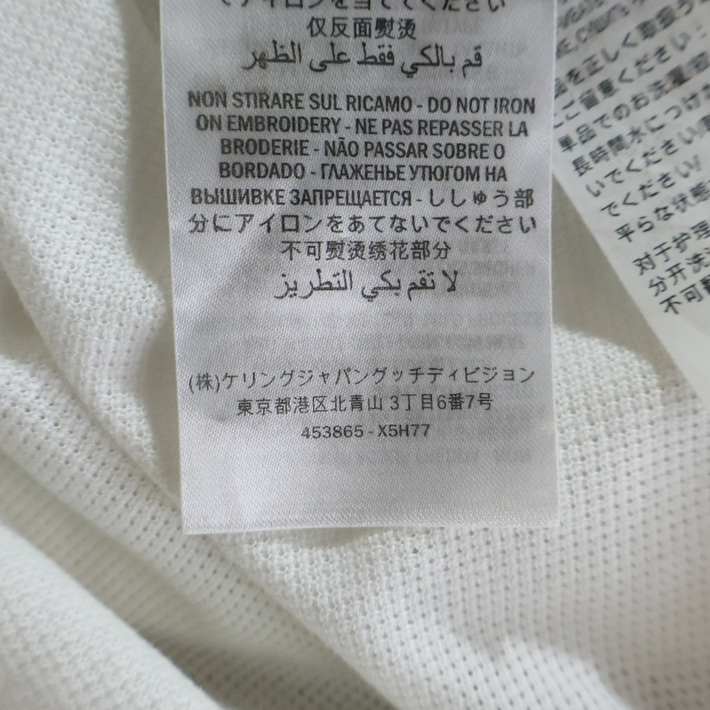 GUCCI(グッチ) Polo Shirt 半袖ポロシャツ ホワイト 453865 X5H77