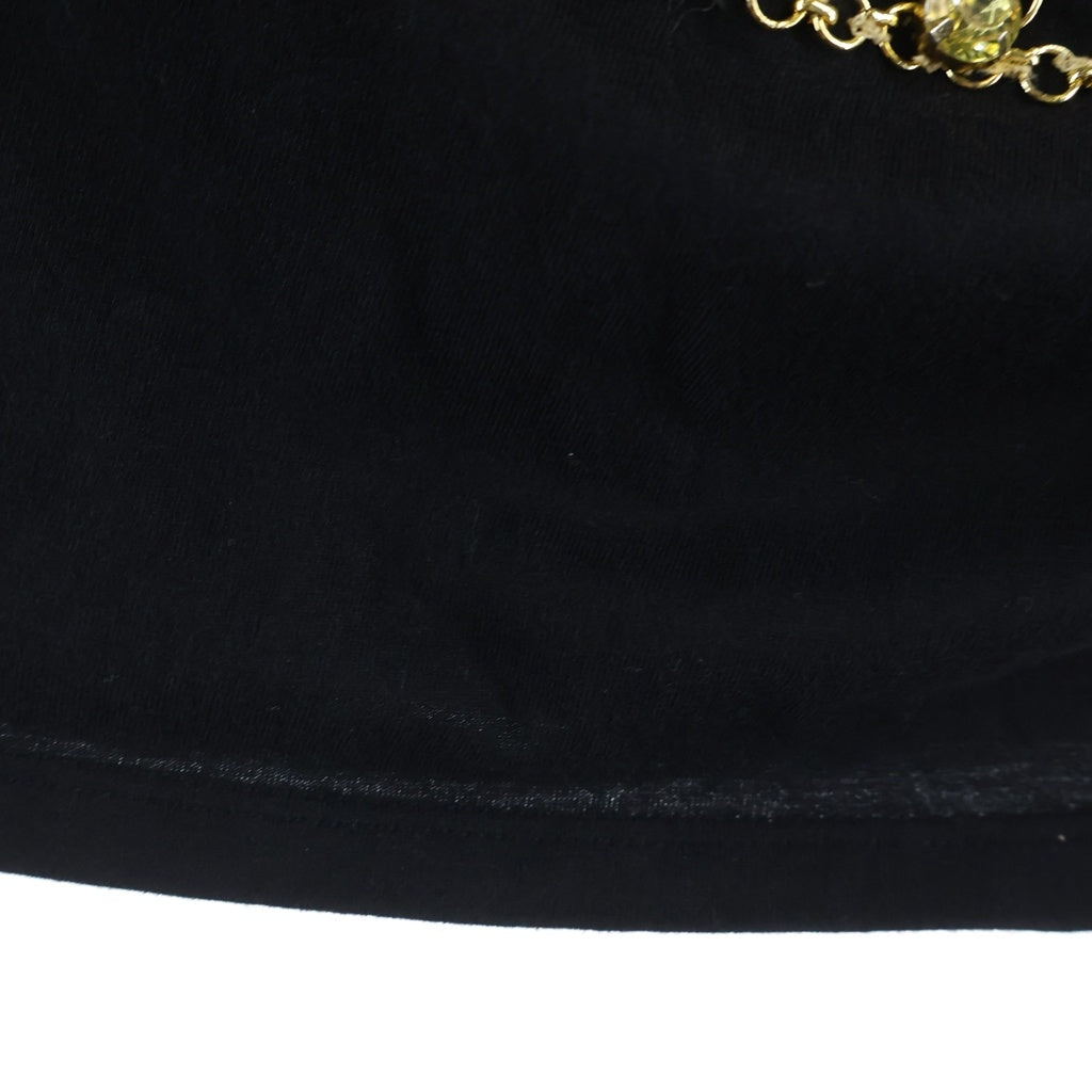 BALMAIN(バルマン) Rhinestone T-Shirt ラインストーン 半袖Tシャツ ブラック