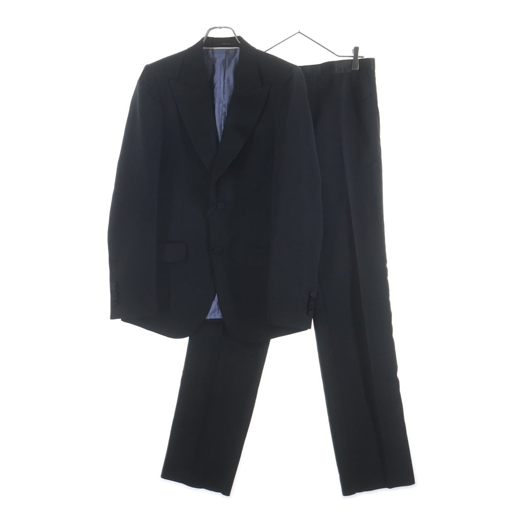GUCCI(グッチ) Fit Mohair Wool Tuxedo フィットシルエット モヘアウールタキシード セットアップスーツ テーラードジャケット パンツ ブラック 606245 Z592B