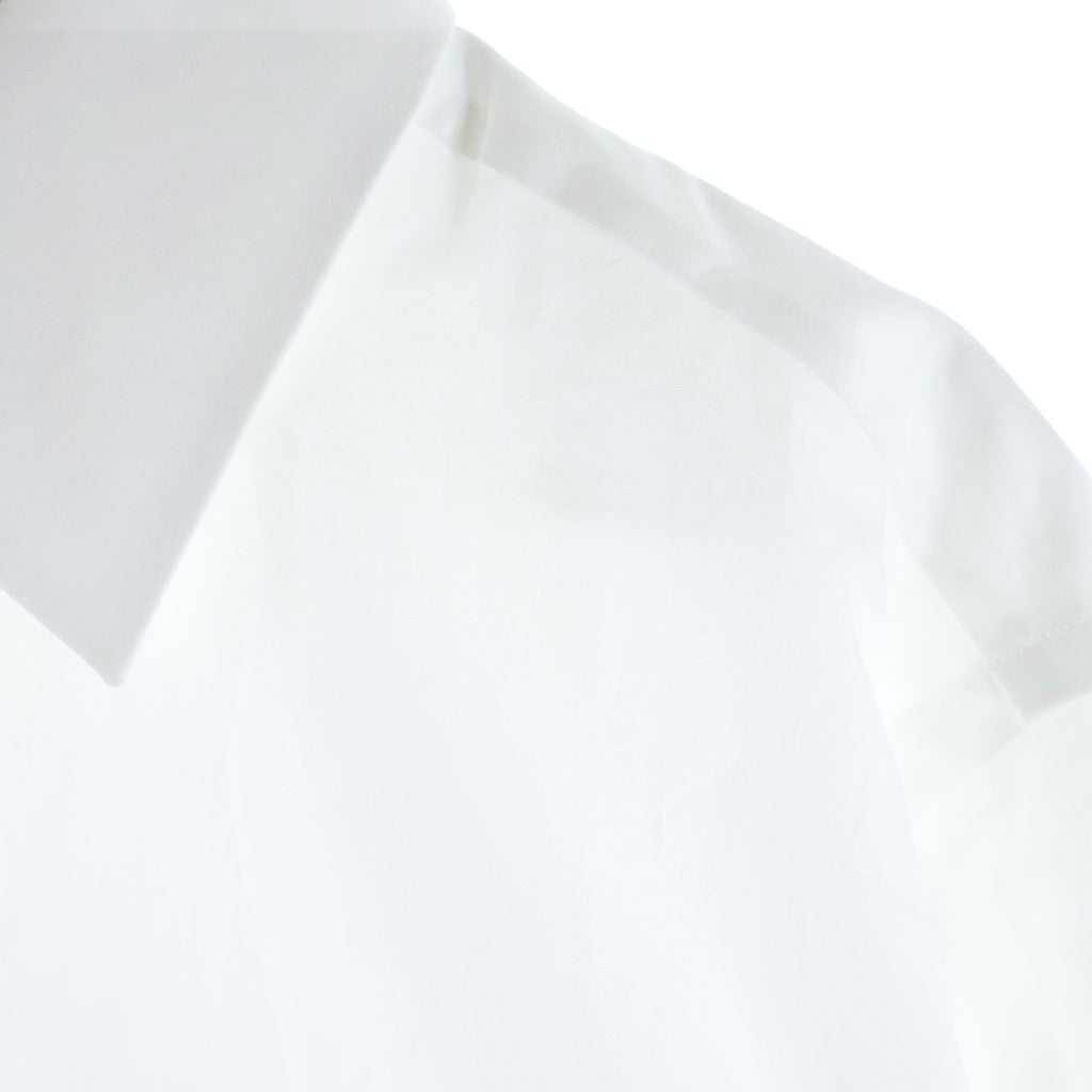 GUCCI(グッチ) Monogram GG Shirt GGロゴ刺繍 長袖シャツ ドレスシャツ ホワイト 699561 ZAJOL