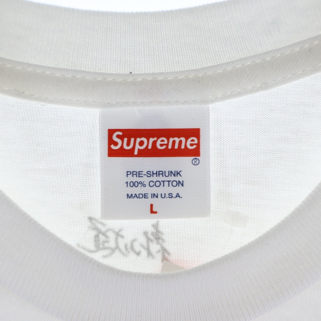 SUPREME(シュプリーム) 22SS Daido Moriyama Dog Tee 森山大道 ドッグプリント 半袖Tシャツ ホワイト