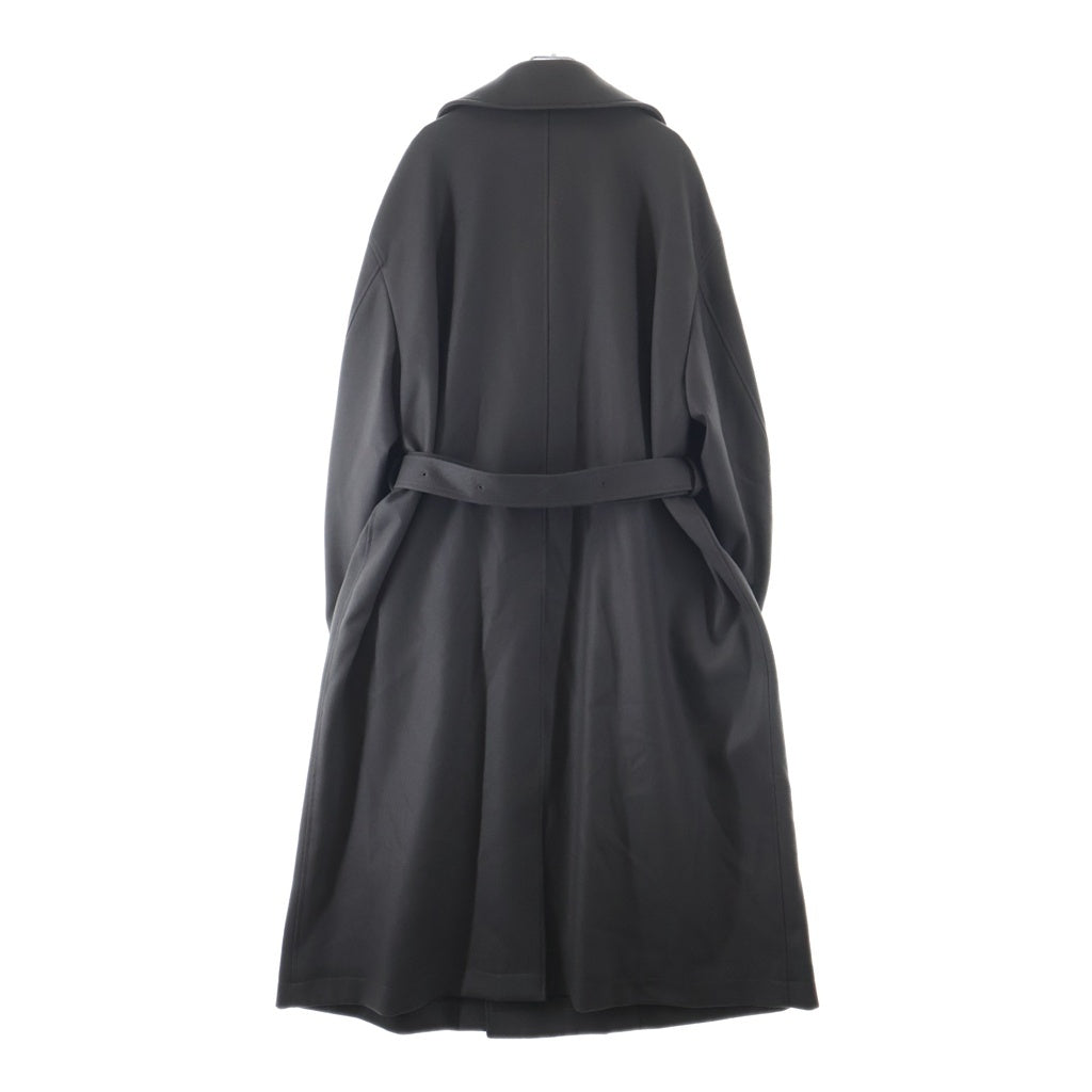 Stein(シュタイン) 22AW MELTON DOUBLE BREASTED COAT メルトン ダブル ブレスト コート ジャケット ブラウン ST.401
