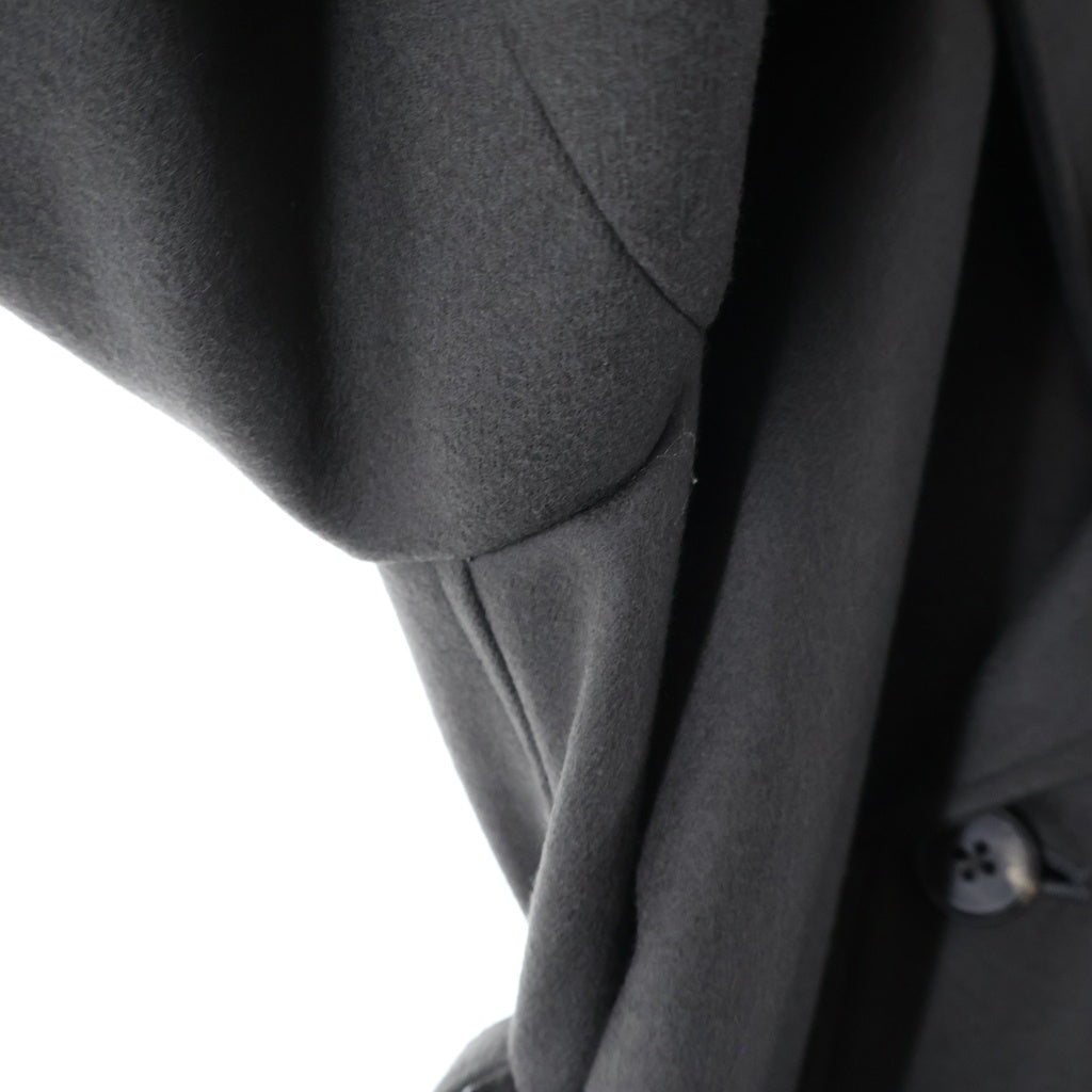 Stein(シュタイン) 22AW MELTON DOUBLE BREASTED COAT メルトン ダブル ブレスト コート ジャケット ブラウン ST.401